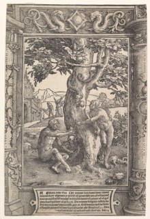 The Fall of Man, ca. 1517. Creator: Lucas van Leyden.