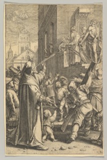 Ecce Homo, from The Passion of Christ, ca. 1623. Creator: Ludovicus Siceram.