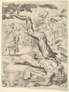 The Parable of the Good Samaritan, 1549. Creator: Dirck Volkertsen Coornhert.