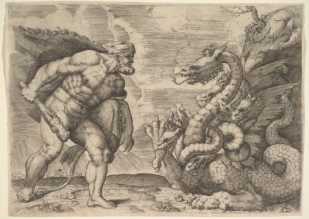 Hercules and the Hydra of Lerna. Creator: Marco Angolo del Moro.