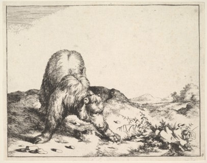 from The Set of The Bears, ca. 1664. Creator: Marcus de Bye.