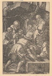 The Entombment, 1567. Creator: Mario Cartaro.