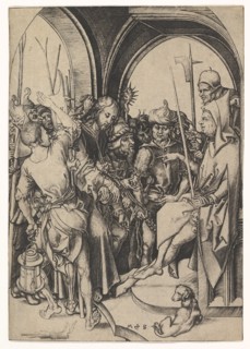 Christ before Annas, ca. 1435-1491. Creator: Martin Schongauer.