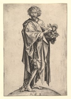 St. John the Baptist, ca. 1435-1491. Creator: Martin Schongauer.