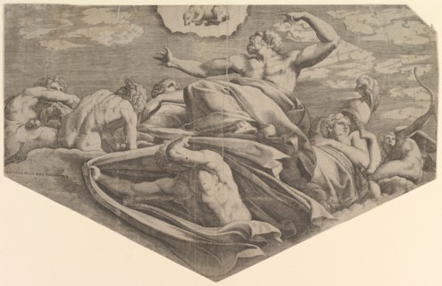 Jupiter and Callisto, 1540-56. Creator: Master FG.