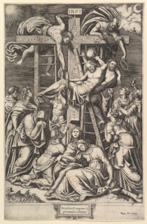 The Descent from the Cross. Creator: Master of the Die.