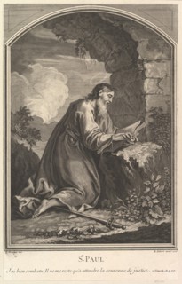 Saint Paul, 1726. Creator: Michel Aubert.