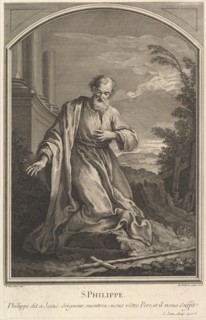 Saint Philippe, 1726. Creator: Michel Aubert.