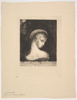 Perversity, 1891. Creator: Odilon Redon.