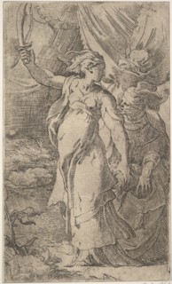 Judith, early 16th century. Creator: Parmigianino.