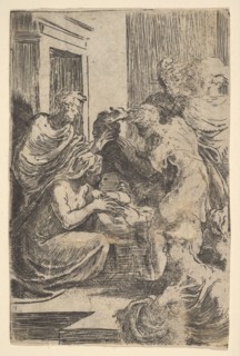The Nativity, early 16th century. Creator: Parmigianino.