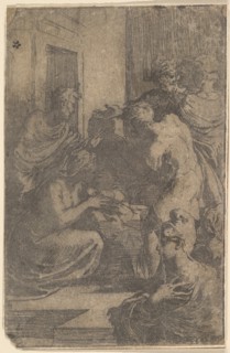 The Nativity, ca. 1527-30. Creator: Parmigianino.
