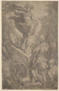Resurrection, early 16th century. Creator: Parmigianino.