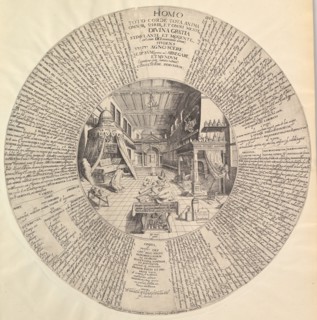 The Alchemist's Laboratory from Heinrich Khunrath, Amphiteatrum sapientiae aeternae.n.d. Creator: Attributed to Peter van der Doort
