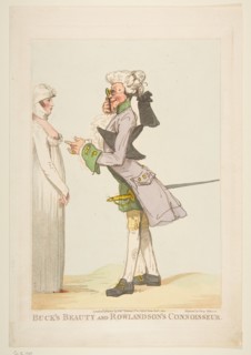 Buck's Beauty and Rowlandson's Connoisseur, January 1, 1800. Creator: Piercy Roberts.