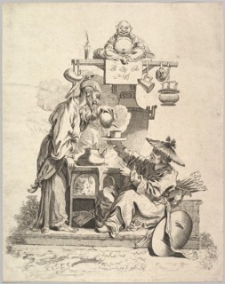 The Fire, ca. 1740. Creator: Pierre Alexandre Aveline.