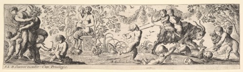 Bacchanal, 1600-1642. Creator: Pierre Brebiette.
