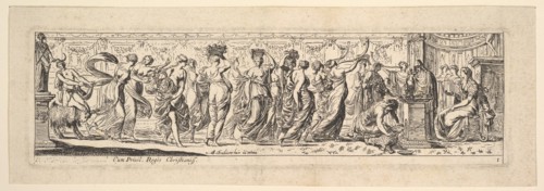 Bacchanal, 1615-42. Creator: Pierre Brebiette.