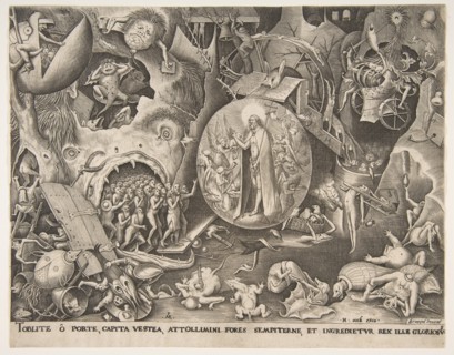 The Descent of Christ Into Limbo, ca. 1561. Creator: Pieter van der Heyden.