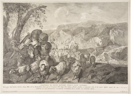 Departure of David the Shepherd from the House of His Father