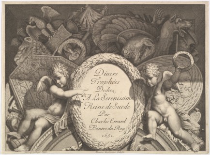 Title page of Divers Trophées
