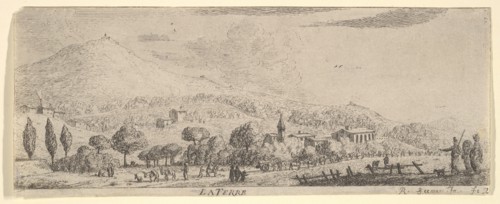 La Terre, from The Elements, 17th century. Creator: Reinier Zeeman.