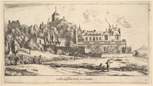 View of Conflans, 17th century. Creator: Reinier Zeeman.