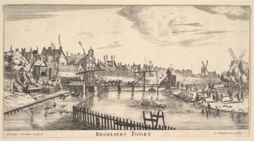 Regeliers Poort, mid-17th century. Creator: Reinier Zeeman.