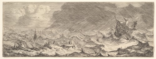 Water, from series The Four Elements, 17th century. Creator: Reinier Zeeman.