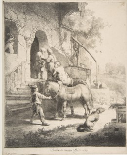 The Good Samaritan, 1633. Creator: Rembrandt Harmensz van Rijn.