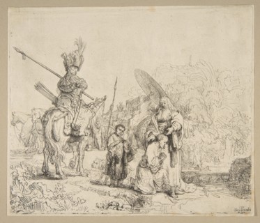 The Baptism of The Eunuch, 1641. Creator: Rembrandt Harmensz van Rijn.