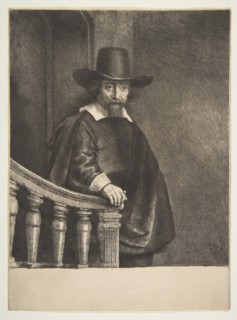 Ephraim Bueno, Jewish Physician, 1647. Creator: Rembrandt Harmensz van Rijn.