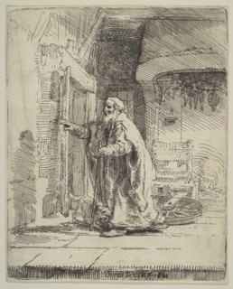 The Blindness of Tobit, 1651. Creator: Rembrandt Harmensz van Rijn.