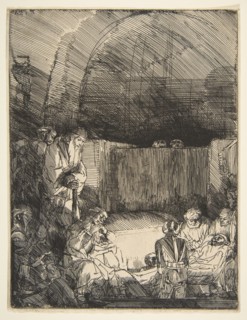 The Entombment, ca. 1654. Creator: Rembrandt Harmensz van Rijn.