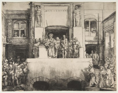 Christ Presented to the People, 1655. Creator: Rembrandt Harmensz van Rijn.