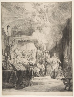 The Death of the Virgin, 1639. Creator: Rembrandt Harmensz van Rijn.