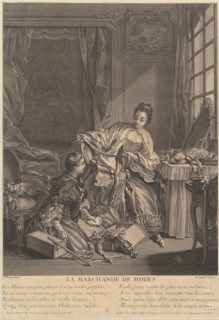 Fashion Merchant, 1746-55. Creator: Rene Gaillard.