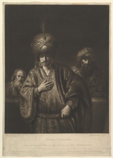 Haman's Condemnation, 1740-75. Creator: Richard Houston.