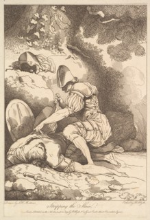 Stripping the Slain, November 15, 1779. Creator: Robert Blyth.