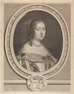 Anne of Austria, 1660. Creator: Robert Nanteuil.