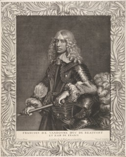 François de Vendôme, duc de Beaufort, ca. 1649. Creator: Robert Nanteuil.