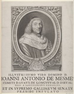 Jean-Antoine de Mesmes, 1658. Creator: Robert Nanteuil.