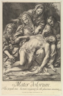 Mater Dolorum, 1701. Creator: Robert van Audenaerde.