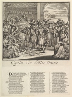 Qualis vir Talis Oratio.n.d. Creator: Romeyn de Hooghe.