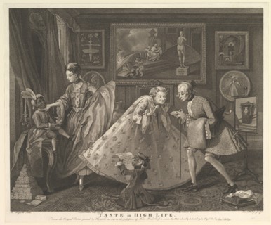 Taste in High Life, May 1, 1798. Creator: Samuel Phillips.
