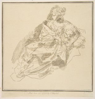 Virgin and Child, 1775. Creator: Unknown.