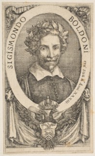 Portrait of the Poet Sigismond Boldoni, 1656. Creator: Stefano della Bella.
