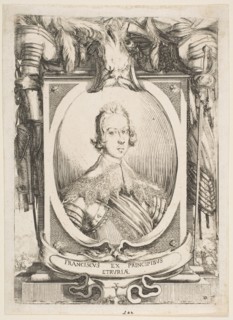 Portrait of Francesco de' Medici, 1634. Creator: Stefano della Bella.