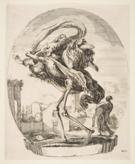 Death carrying off a woman, from 'The five deaths'