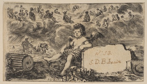 Title page: Cupid, from 'Game of Mythology'